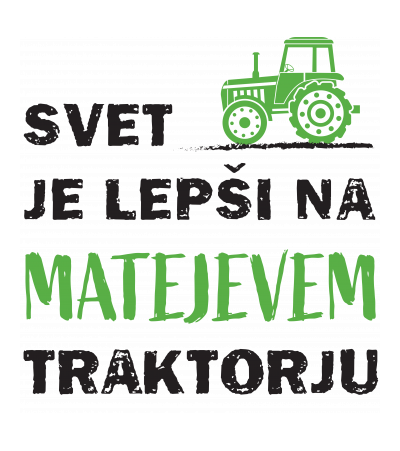 Svet je lepši - traktorju