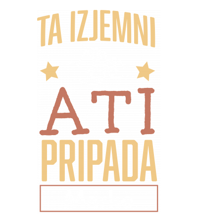 Ta izjemni Ati PRIPADA Marku